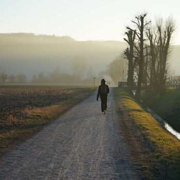 Photography titled "Walking on the afte…" by Davide Novello, Original Artwork, Digital Photography
