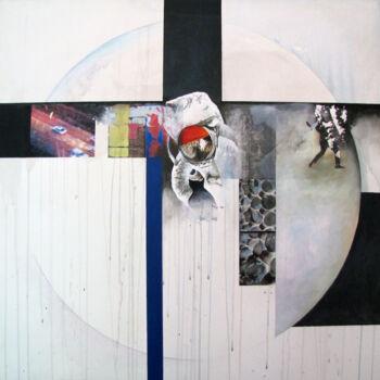 Collages titled "Centre of rotationa…" by David Troughton, Original Artwork, Acrylic Mounted on Wood Stretcher frame