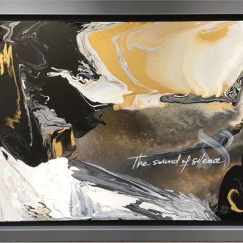 Pittura intitolato "THE SOUND OF SILENCE" da Denis Chich, Opera d'arte originale, Acrilico Montato su Telaio per barella in…