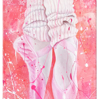 제목이 "A DANCE DREAM"인 미술작품 Denis Chich로, 원작, 아크릴 나무 들것 프레임에 장착됨