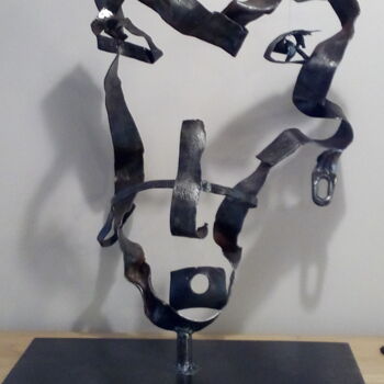 Sculpture titled "N°3" by Denis Richard Painting, Original Artwork