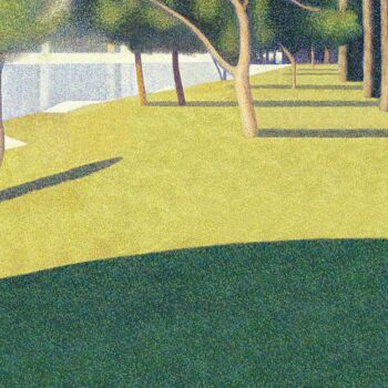 Printmaking titled "Monday | Seurat | R…" by Dent-De-Lion Du Midi, Original Artwork, Digital Painting