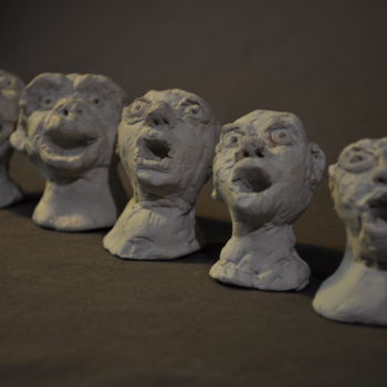 Sculpture titled "Chorale" by Derrey, Original Artwork