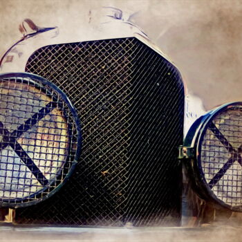 Photography titled "Vintage – Automobil…" by Deverviers, Original Artwork, Manipulated Photography