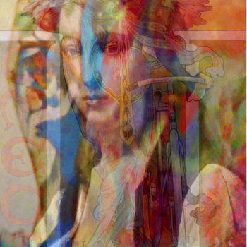 Digital Arts titled "The Figure of Justi…" by Devorah Rosen, Original Artwork, Digital Painting