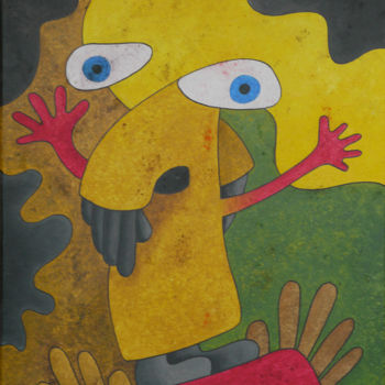 Peinture intitulée "personnage-figure.j…" par Didier Dubuis, Œuvre d'art originale