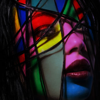 Фотография под названием "Harlequin" - Dodi Ballada, Подлинное произведение искусства, Цифровая фотография