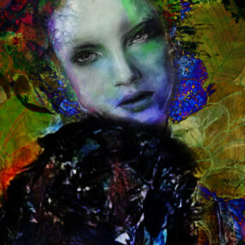 Digital Arts titled "complexly" by Dodi Ballada, Original Artwork, Digital Painting