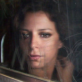 Arte digitale intitolato "rear window" da Dodi Ballada, Opera d'arte originale, Pittura digitale