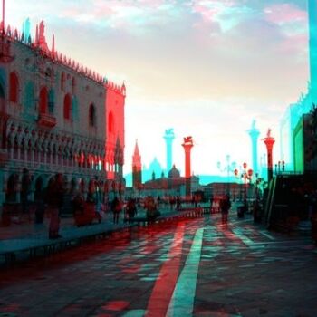 Arts numériques intitulée "Venezia" par Domenico Russello, Œuvre d'art originale, Modélisation 3D