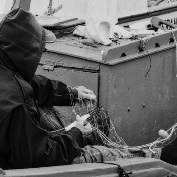 Fotografia intitolato "Gente di mare" da Domenico Guddo, Opera d'arte originale