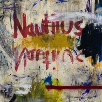 绘画 标题为“Nautilus” 由Dominik Robert Brunner, 原创艺术品, 丙烯