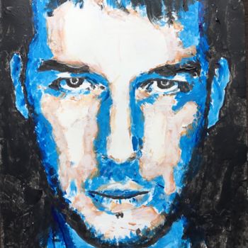 Peinture intitulée "Marco" par Dominique Dève, Œuvre d'art originale, Acrylique