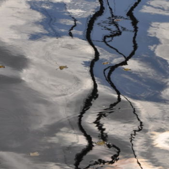 Photography titled "Reflets de mats de…" by Dominique Goujard, Original Artwork