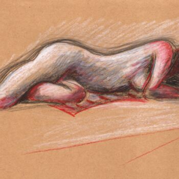 Femme nue allongée