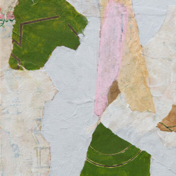 Collages intitulée "Conversation for th…" par Donald Mcleman, Œuvre d'art originale, Collages Monté sur Panneau de bois