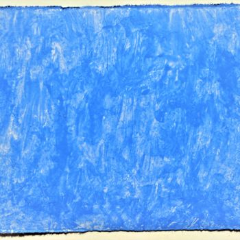 「light blue」というタイトルの絵画 Dorothea Breitによって, オリジナルのアートワーク, 漆器