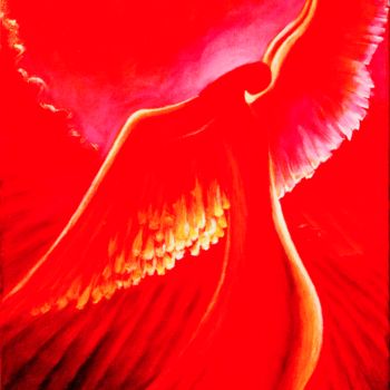 Peinture intitulée "Love angel" par Alois Baumgartner, Œuvre d'art originale, Acrylique