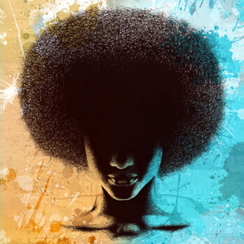 "Afro Queen 2 - Coll…" başlıklı Dijital Sanat Eben Kela tarafından, Orijinal sanat, Dijital Resim