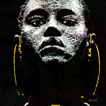 "Black is beautiful…" başlıklı Dijital Sanat Eben Kela tarafından, Orijinal sanat, Dijital Resim