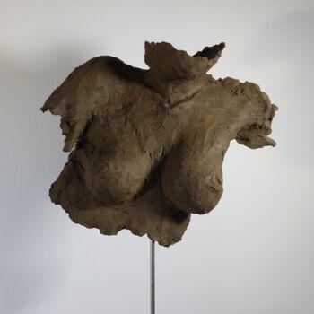 Sculpture intitulée "Fragment II" par Edw Sculpture, Œuvre d'art originale, Terre cuite