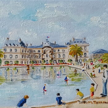 Le Pont neuf (SOLD) - oil painting - Edwige Mitterrand Delahaye