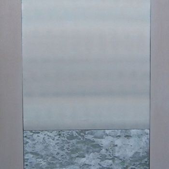 Painting titled "CIEL DE NOVEMBRE" by Pierre Raffenne, Original Artwork