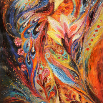 Painting titled "The Whisper of Dream" by Elena Kotliarker, Original Artwork, Acrylic