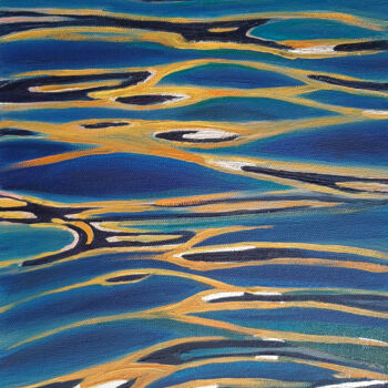 印花与版画 标题为“The shape of water.…” 由Elena Petrova, 原创艺术品, 数字打印