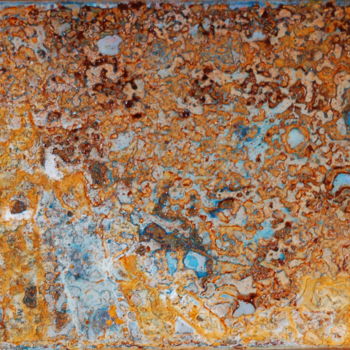 Malerei mit dem Titel "Corrosion III" von Elitrompe, Original-Kunstwerk, Acryl