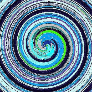 Digital Arts titled "Spirale" by Emivita, Original Artwork, Digital Painting