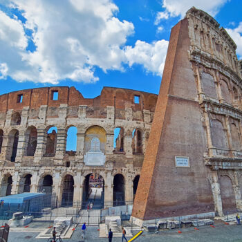 Fotografía titulada "Colosseum, ancient…" por Emaga Travels By Emaga Art, Obra de arte original, Fotografía digital