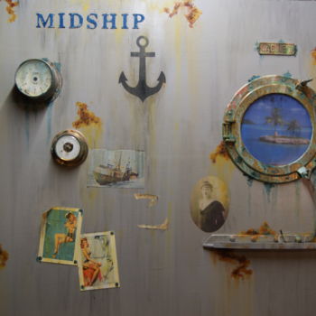 「cabine-midship-89x1…」というタイトルの絵画 Jacques Engleraudによって, オリジナルのアートワーク