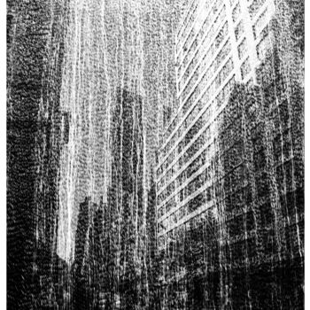 Arte digitale intitolato "New York 33 - Série…" da Gérard Esquerre, Opera d'arte originale, Pittura digitale