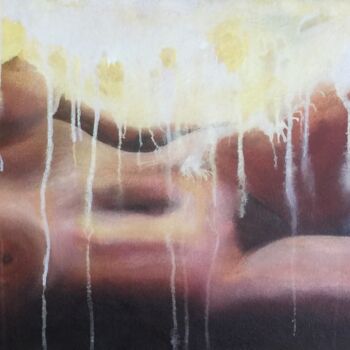 Malarstwo zatytułowany „EB30 - Sensualidade…” autorstwa Estela Brito, Oryginalna praca, Pigmenty