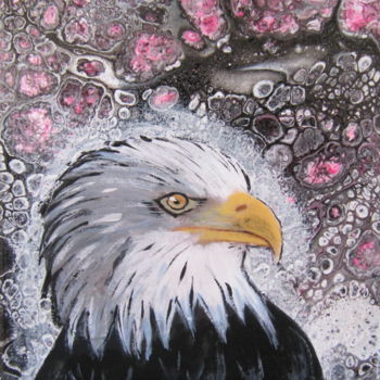 Pintura titulada "Eagle" por Ellen Hendrikx, Obra de arte original, Acrílico