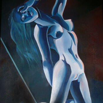 제목이 "quadro-blu-3.jpg"인 미술작품 Evaldo Amatizi로, 원작, 아크릴
