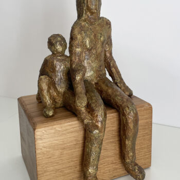 Escultura titulada "Pot de Colle" por Eva Rouwens, Obra de arte original, Yeso