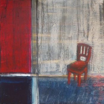 Pintura intitulada "chaise 2" por Ewa Held, Obras de arte originais, Acrílico