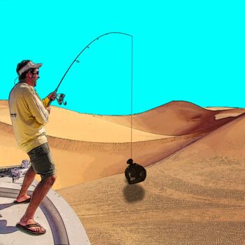 "No water, no fish,…" başlıklı Dijital Sanat Eyeroll tarafından, Orijinal sanat, Dijital Kolaj