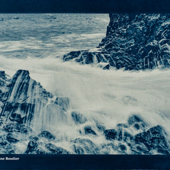 Fotografía titulada "Islande" por Fabienne Boutier, Obra de arte original, Fotografía analógica