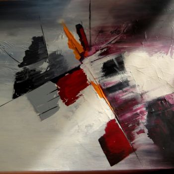 Malerei mit dem Titel "abstraction" von Fabienne Lethenet, Original-Kunstwerk