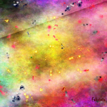 Digitale Kunst mit dem Titel "The Flying Carpet -…" von Fabrizio Agostini, Original-Kunstwerk, Digitale Malerei