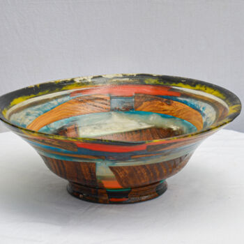 Design intitulée "Faruk Tak. "Bowl" 1…" par Faruk Tak, Œuvre d'art originale, Accessoires