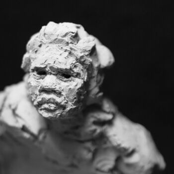 Sculpture intitulée "Clay Face 26" par Fleur Elise Noble, Œuvre d'art originale, Terre cuite