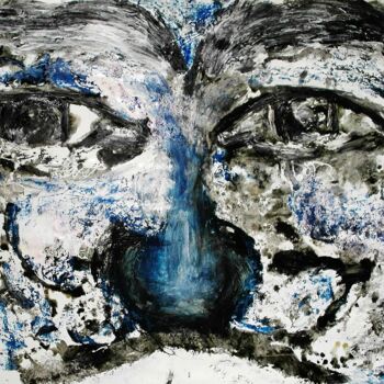 Malarstwo zatytułowany „reflet” autorstwa Francisco Mendes, Oryginalna praca, Akryl