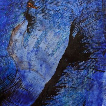 Malarstwo zatytułowany „caresses moi” autorstwa Francisco Mendes, Oryginalna praca, Atrament