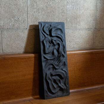 雕塑 标题为“Kilauea Lava” 由Franck Scala, 原创艺术品, 陶瓷