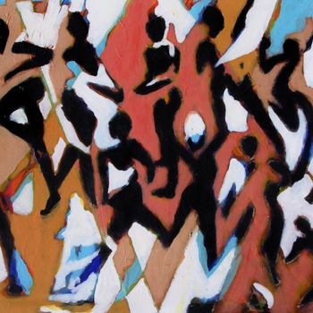 Painting titled "031a-corps-et-mvmts…" by Francois Mollon Gros-Desormeaux, Original Artwork