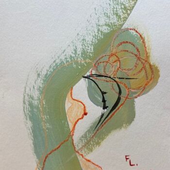 "femme 6" başlıklı Resim Francoise Leblanc tarafından, Orijinal sanat, Akrilik